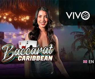 Baccarat Caribeño de Vivo